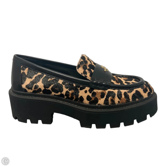 Shoes Designer By Coach In Animal Print, Size: 6.5