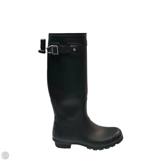 Boots Designer By Hunter In Black, Size: 7
