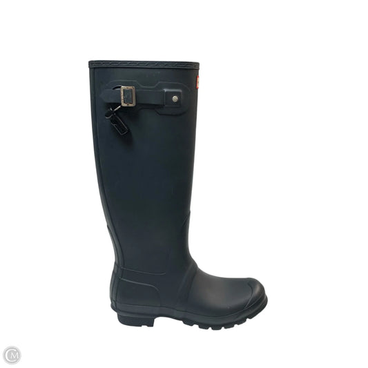 Boots Designer By Hunter In Navy, Size: 9