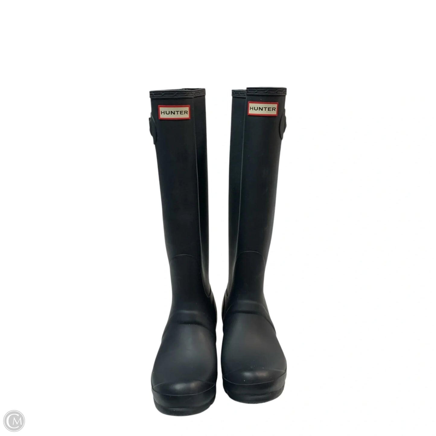 Boots Designer By Hunter In Navy, Size: 9