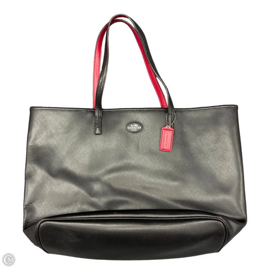 Tote Designer By Coach, Size: Large