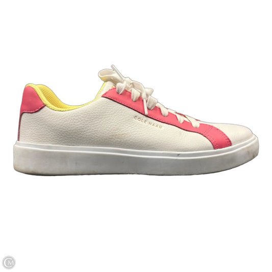Shoes Sneakers By Cole-haan In Pink & White, Size: 8