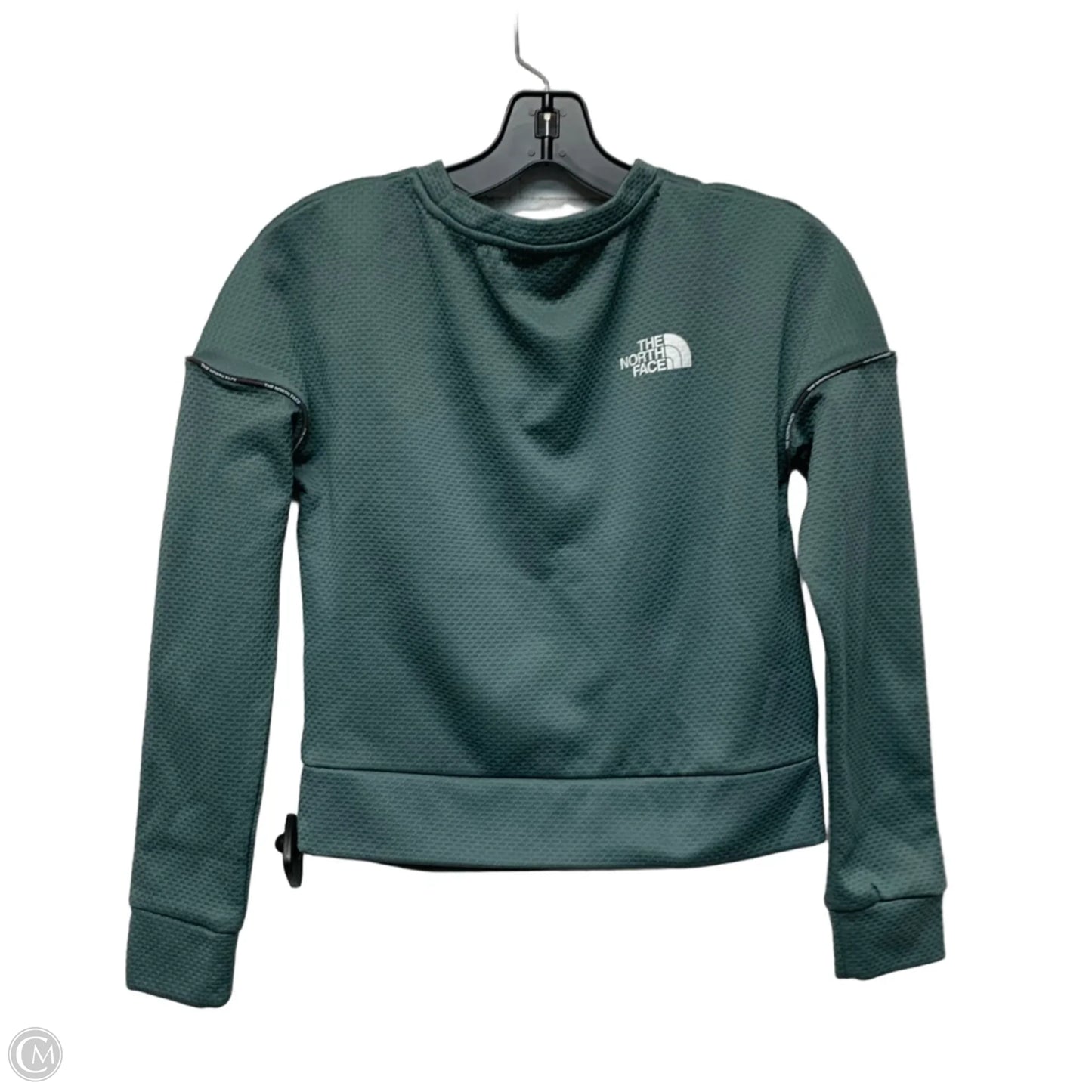 Sweatshirt Crewneck By The North Face In Green, Size: Xs