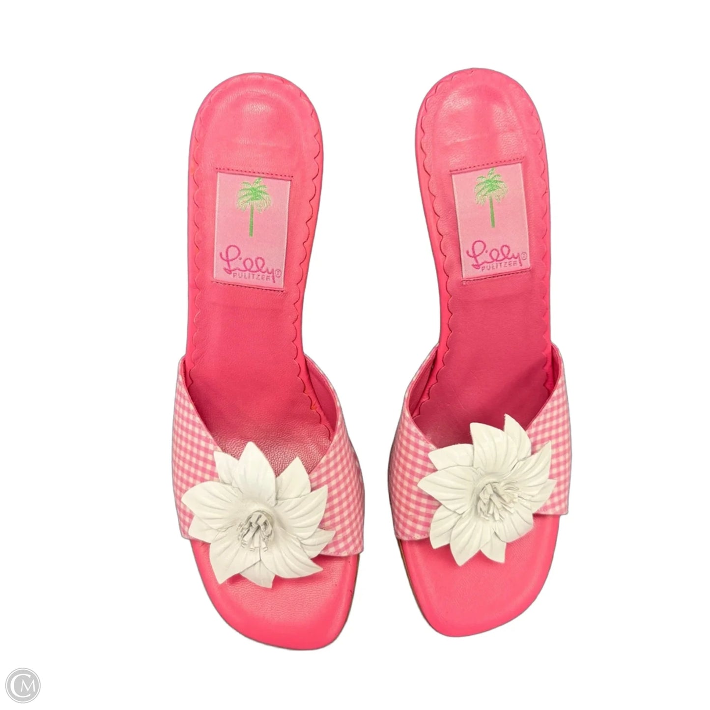 Sandals Designer By Lilly Pulitzer In Pink, Size: 8