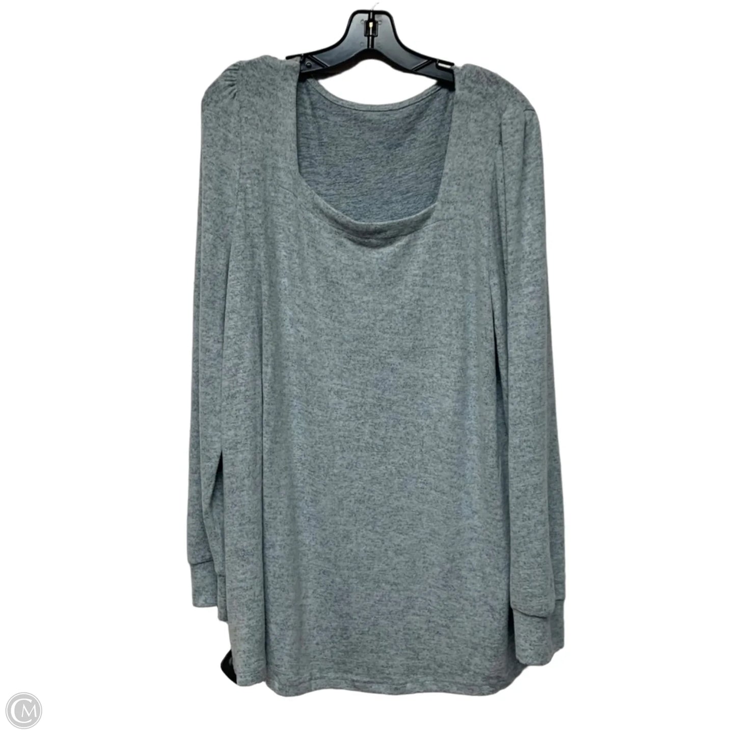 Top Long Sleeve In Blue, Size: Xxl