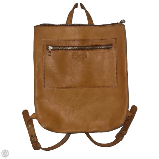 Backpack Leather By Cmb, Size: Large