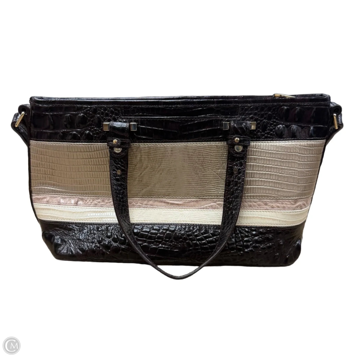 Tote Designer By Brahmin, Size: Small
