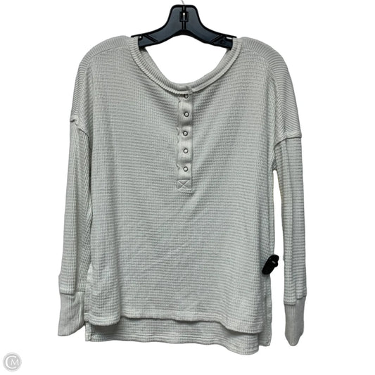 Top Long Sleeve By So In White, Size: M