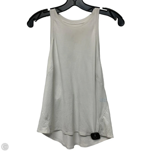 Athletic Tank Top By Lululemon In White, Size: S