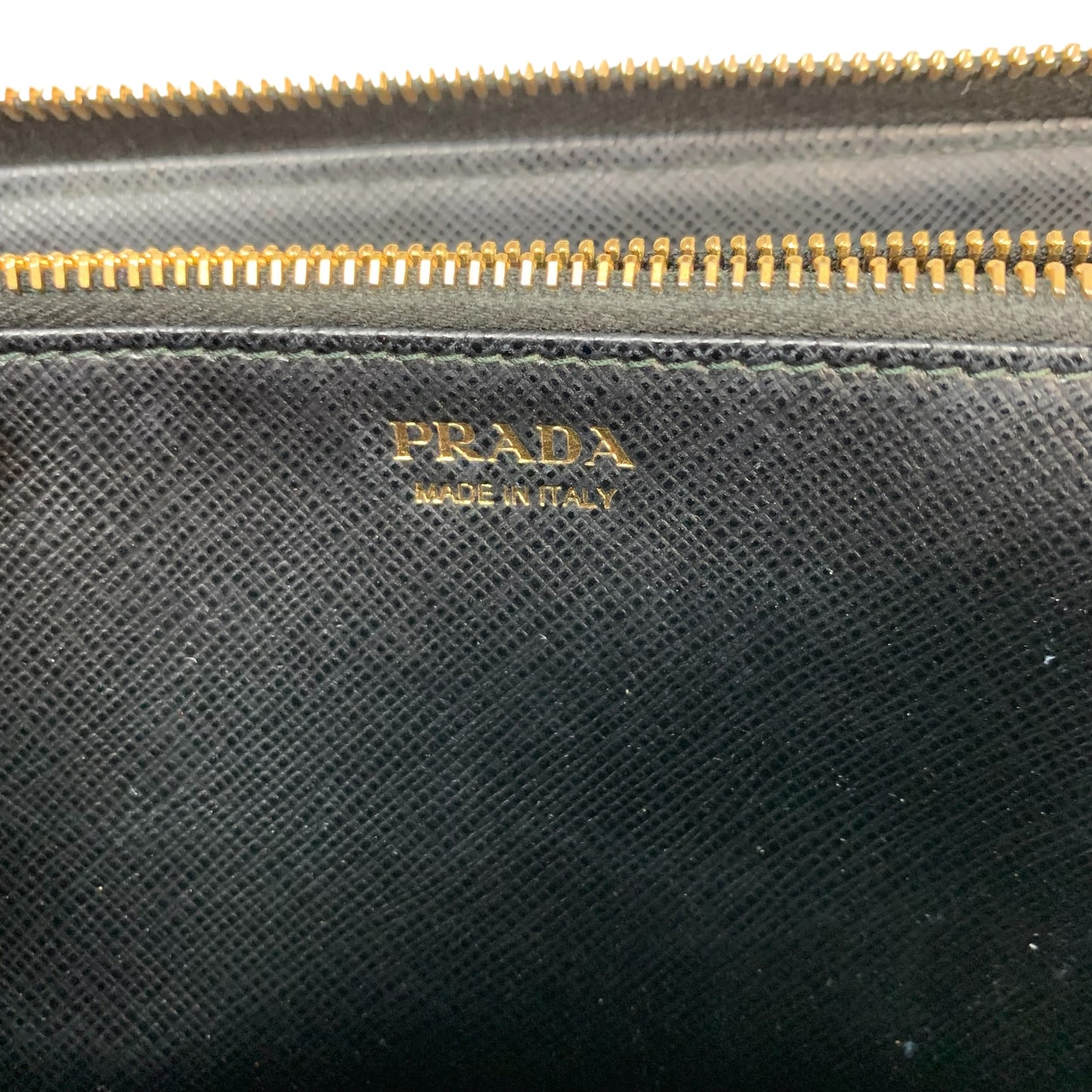 Wallet Luxury Designer By Prada, Size: Large