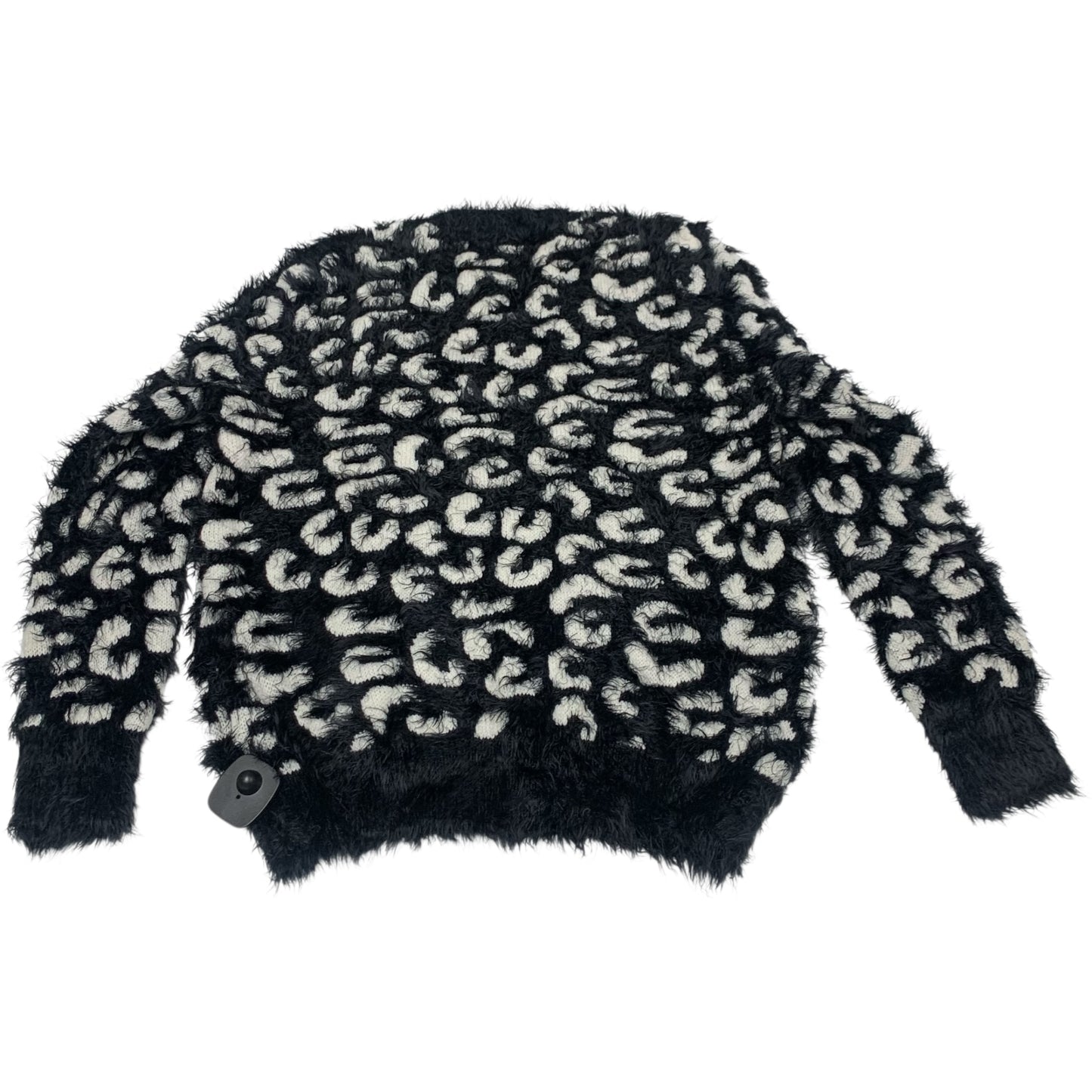 Sweater By Pol In Black & White, Size: M