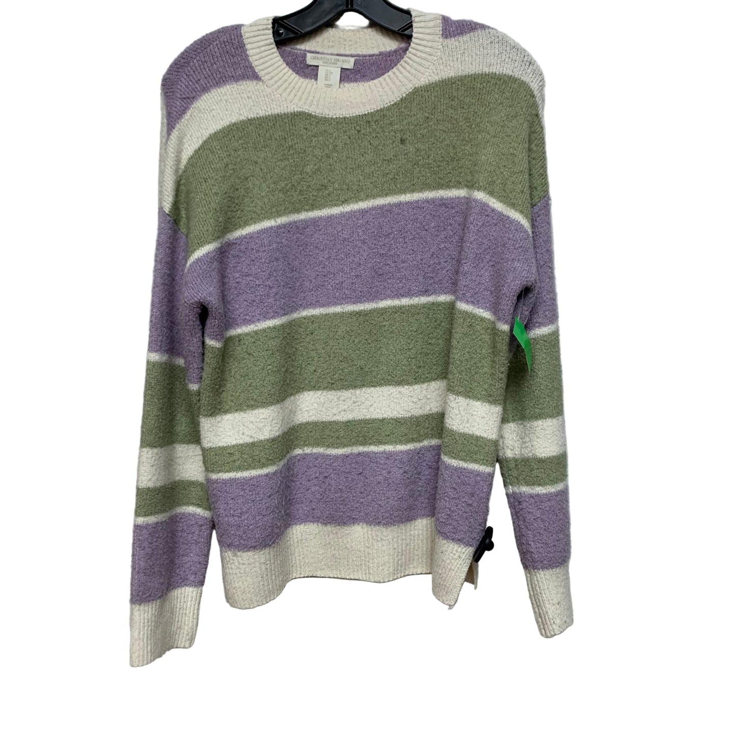 Sweater By Christian Siriano In Green & Purple, Size: S