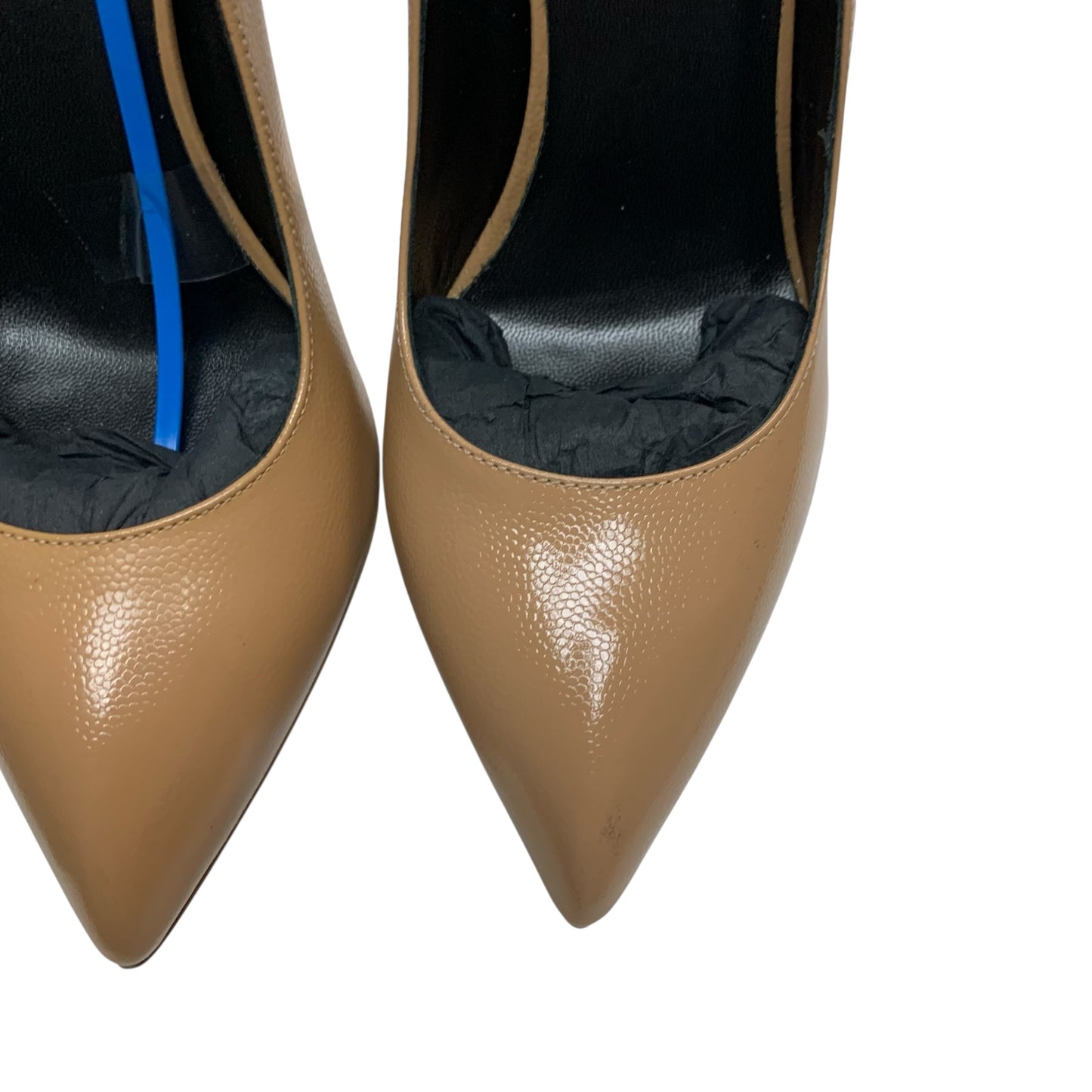 Shoes Luxury Designer By Yves Saint Laurent In Tan, Size: 6.5