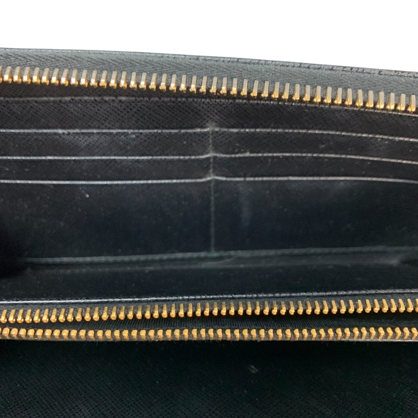 Wallet Luxury Designer By Prada, Size: Large