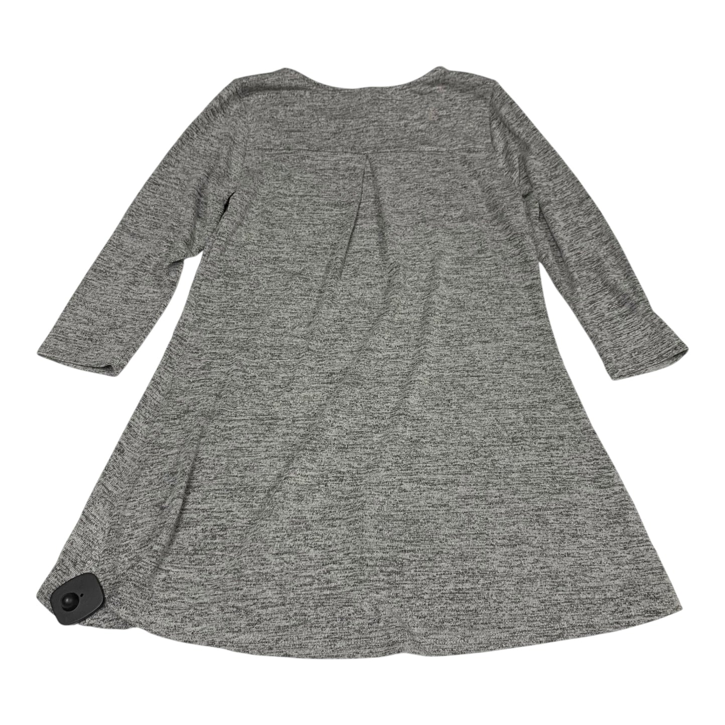 Top 3/4 Sleeve By Clothes Mentor In Grey, Size:M