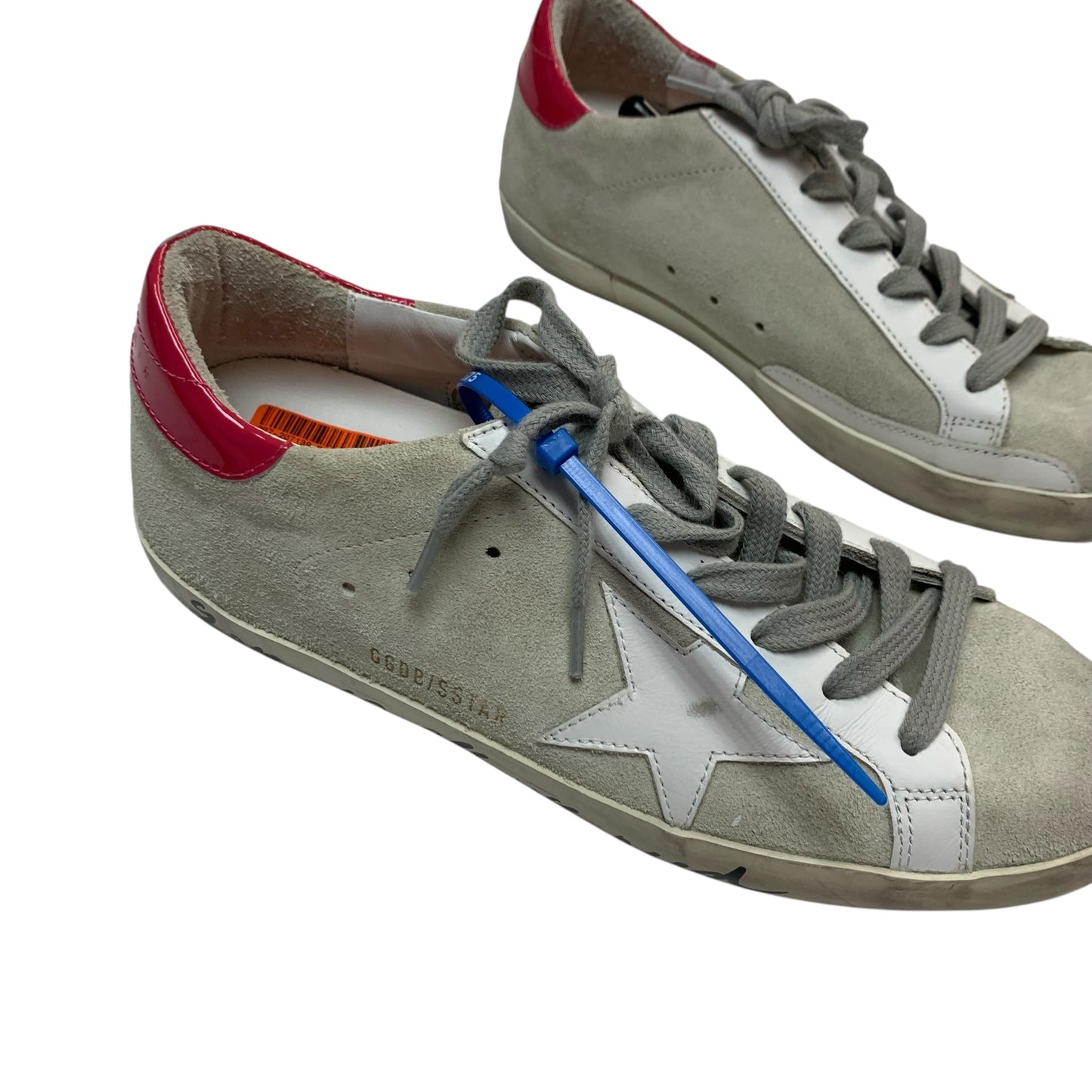Shoes Luxury Designer By Golden Goose In Grey, Size: 8