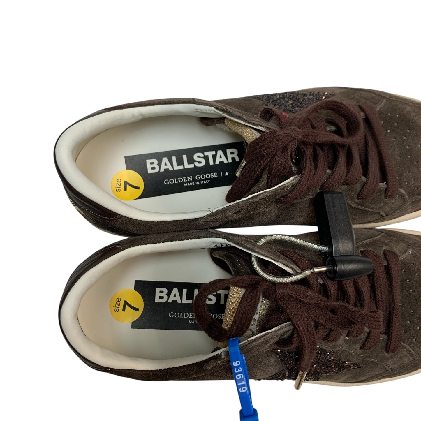 Shoes Luxury Designer By Golden Goose In Brown, Size: 7