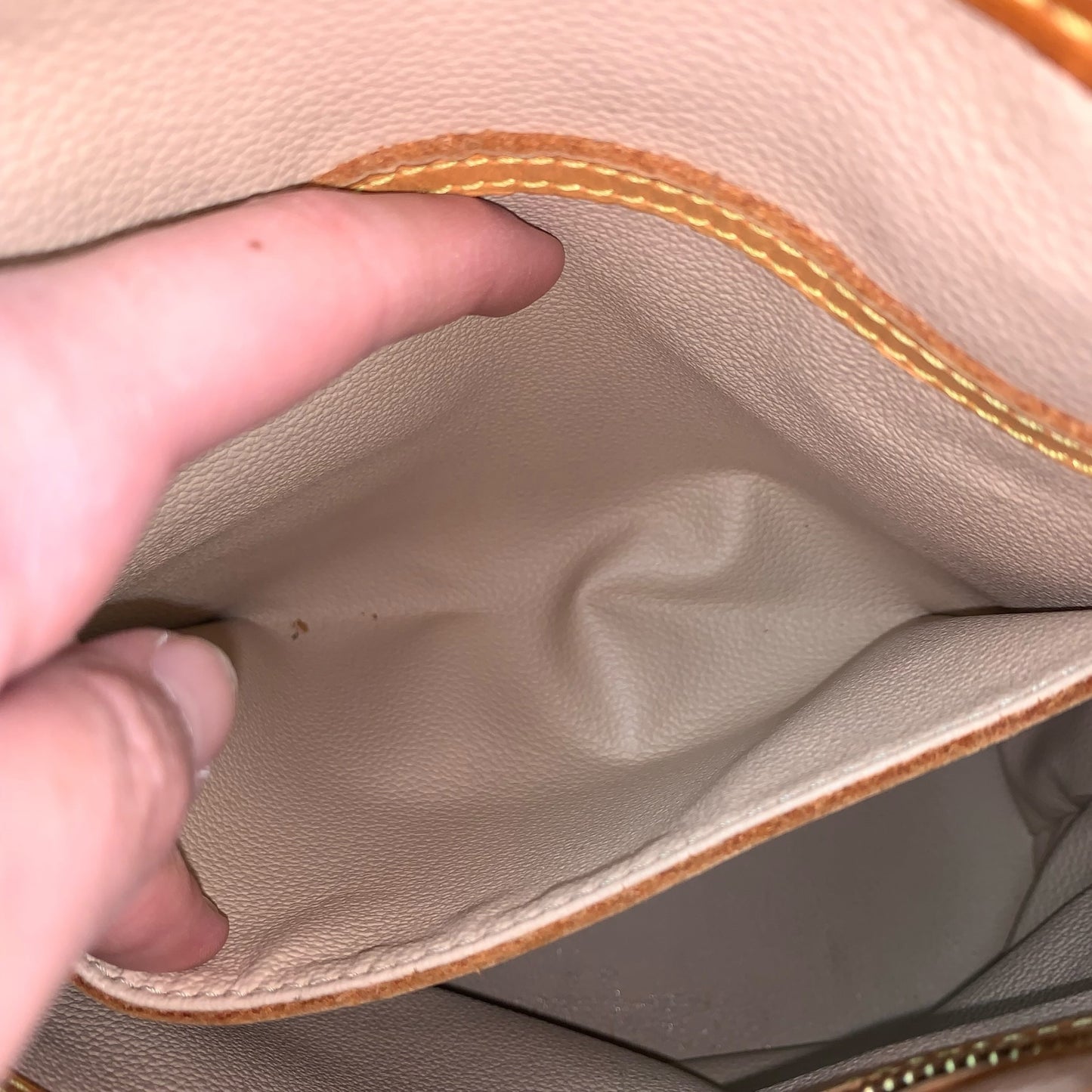 Handbag Luxury Designer By Louis Vuitton, Size: Medium