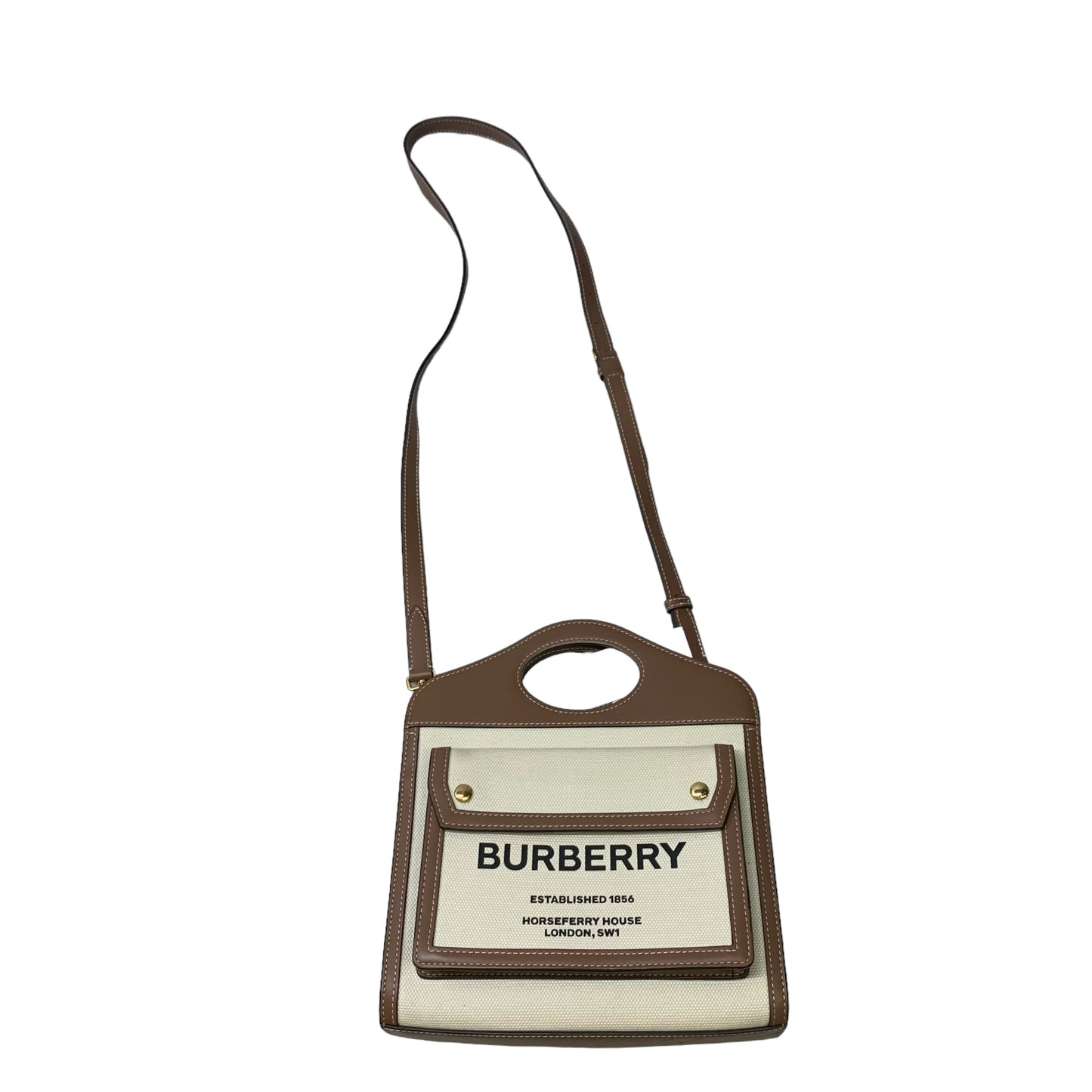 Crossbody Luxury Designer Burberry, Size Small