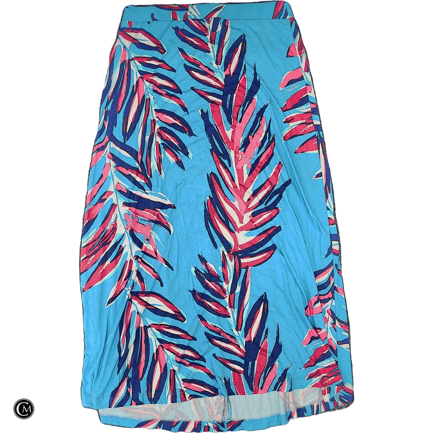 Skirt Designer By Lilly Pulitzer In Blue & Pink, Size: M image 1