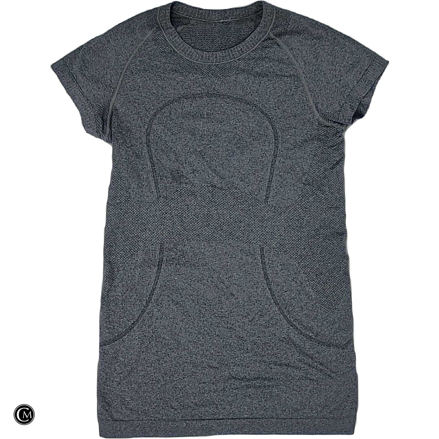 Athletic Top Ss By Lululemon In Grey, Size: S image 1