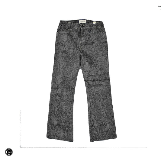 Jeans Boot Cut By Frame In Snakeskin Print, Size: 2 image 1