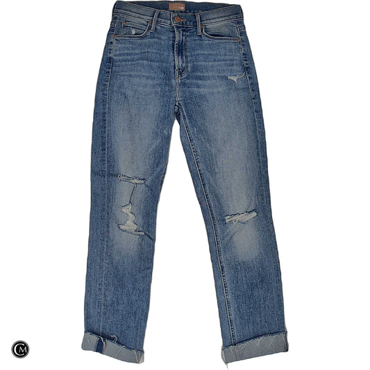 Jeans Designer By Mother In Blue Denim, Size: 0 image 1