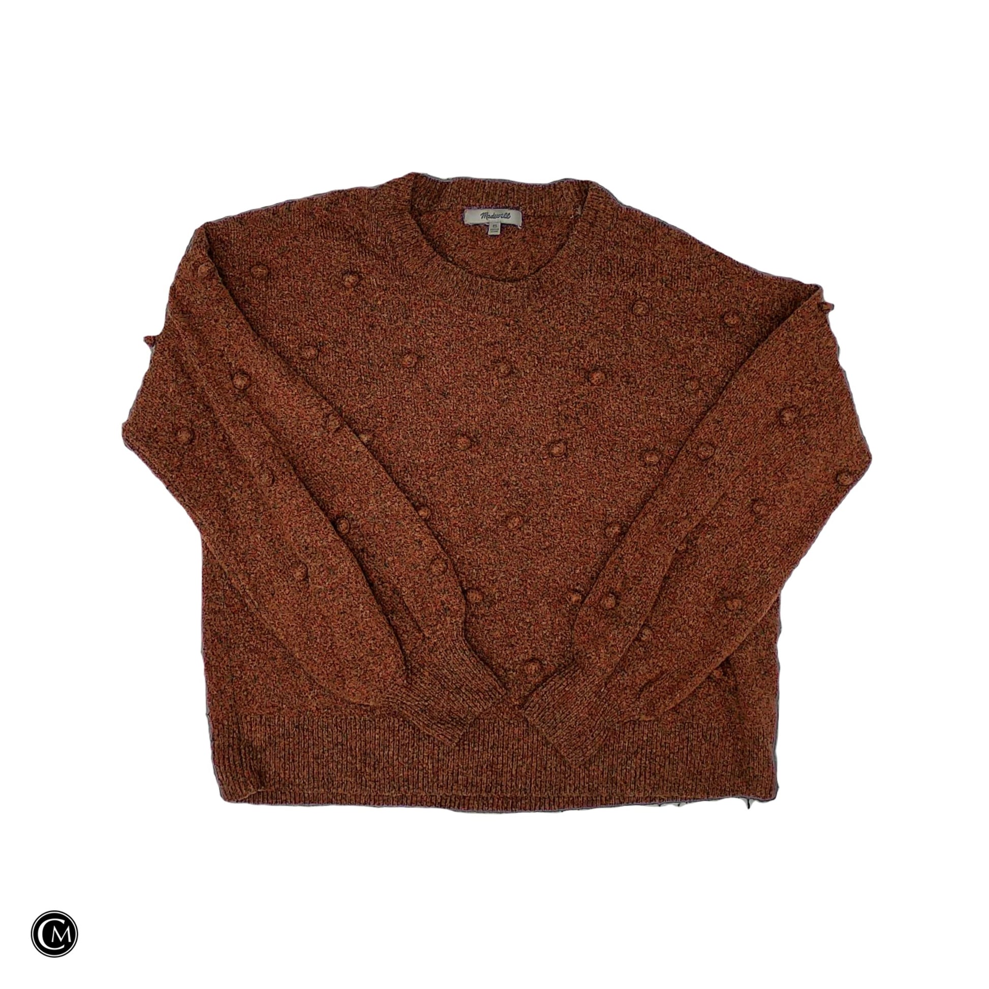 Sweater By Madewell In Orange, Size: Xs image 1