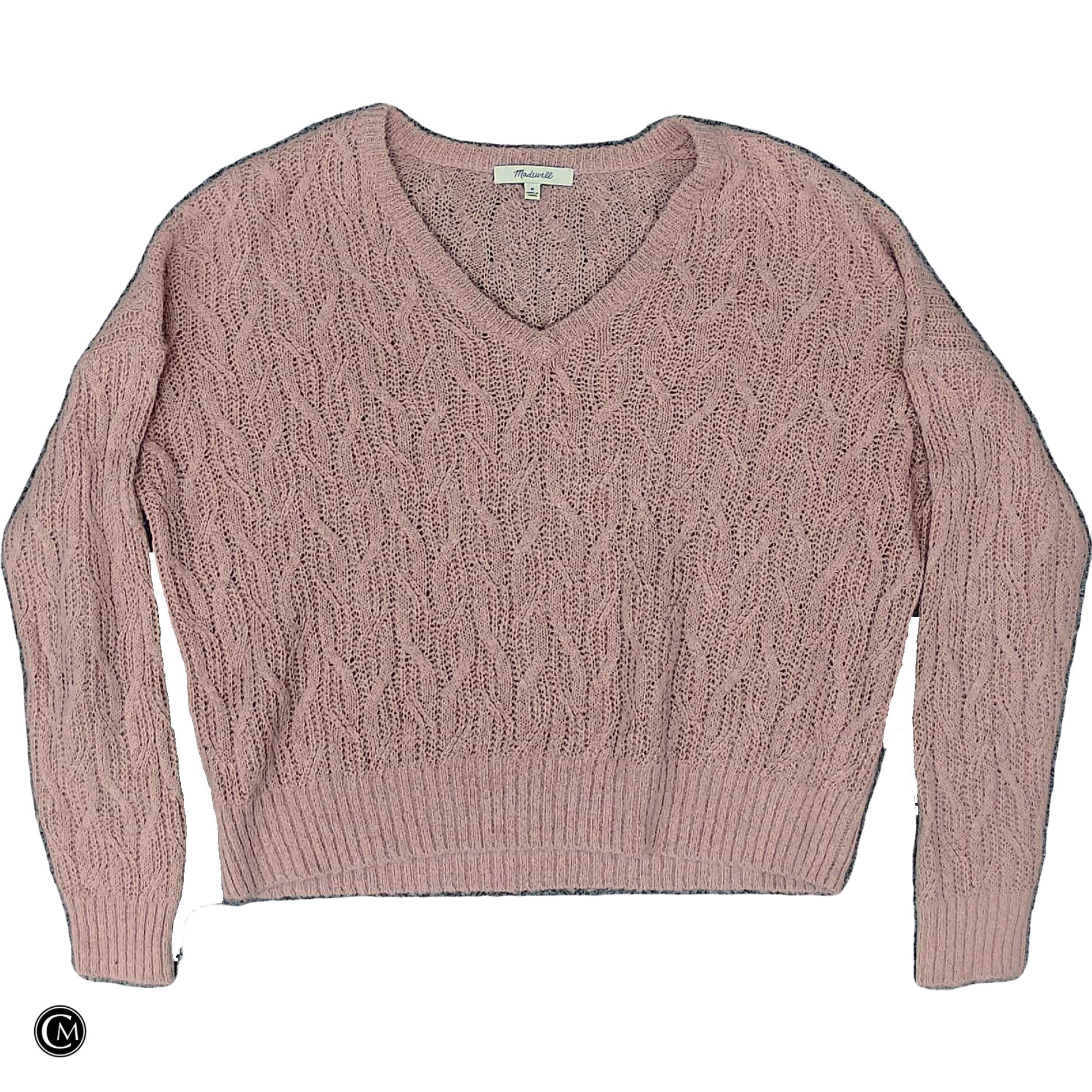 Sweater By Madewell In Pink, Size: M image 1