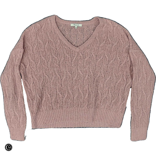 Sweater By Madewell In Pink, Size: M image 1