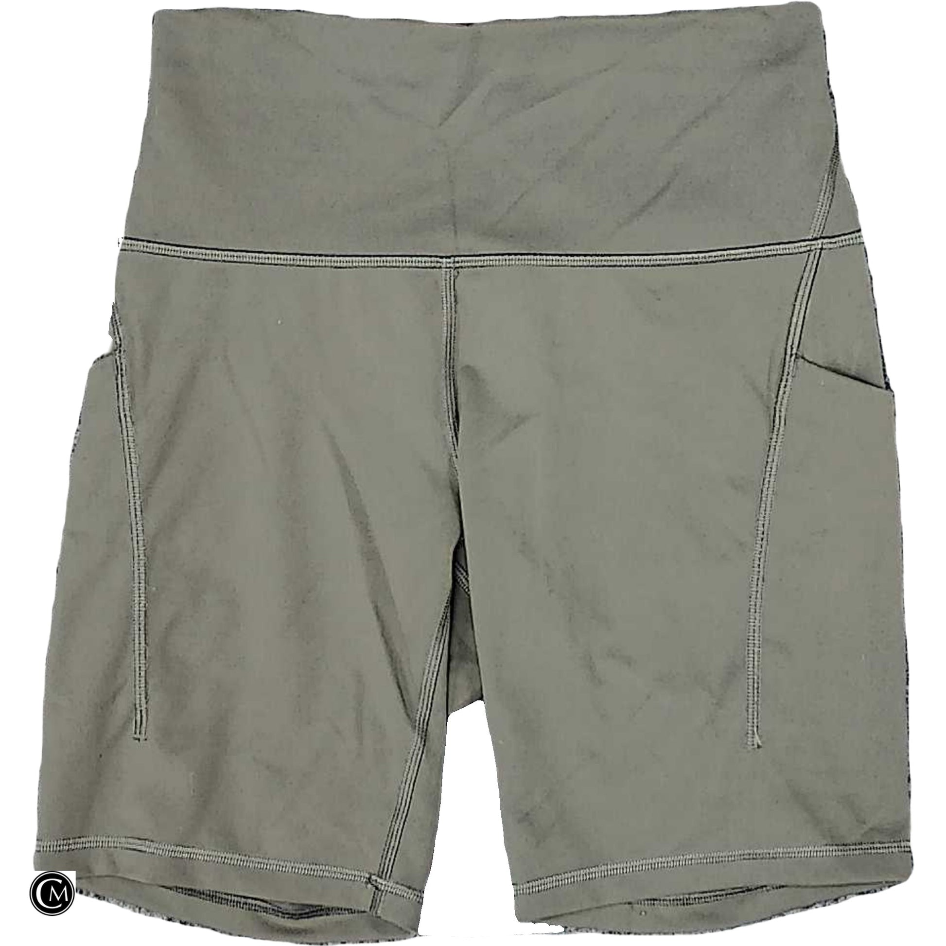 Athletic Shorts By Lululemon In Green, Size: M image 1