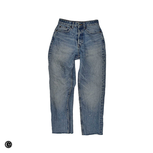 Jeans Straight By Zara In Blue, Size: 2 image 1