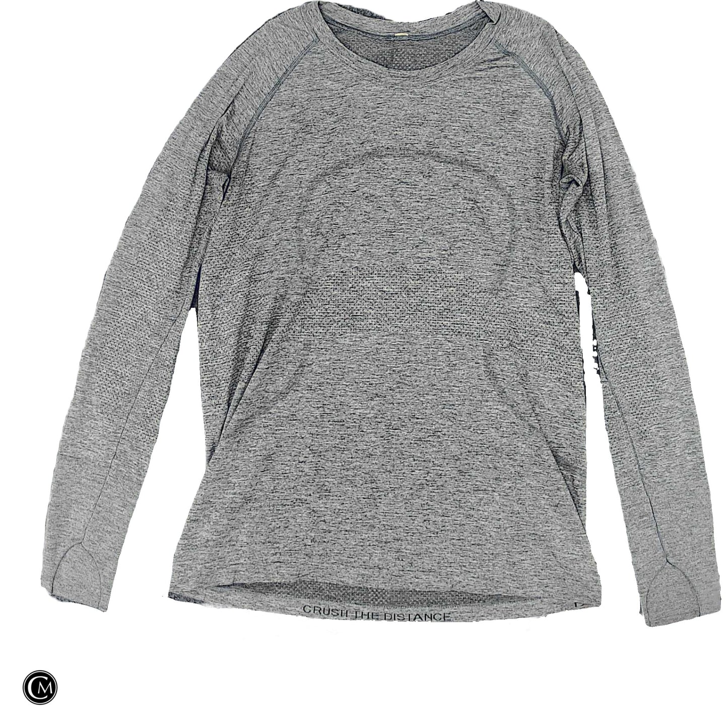 Athletic Top Ls Crewneck By Lululemon In Grey, Size: L image 1