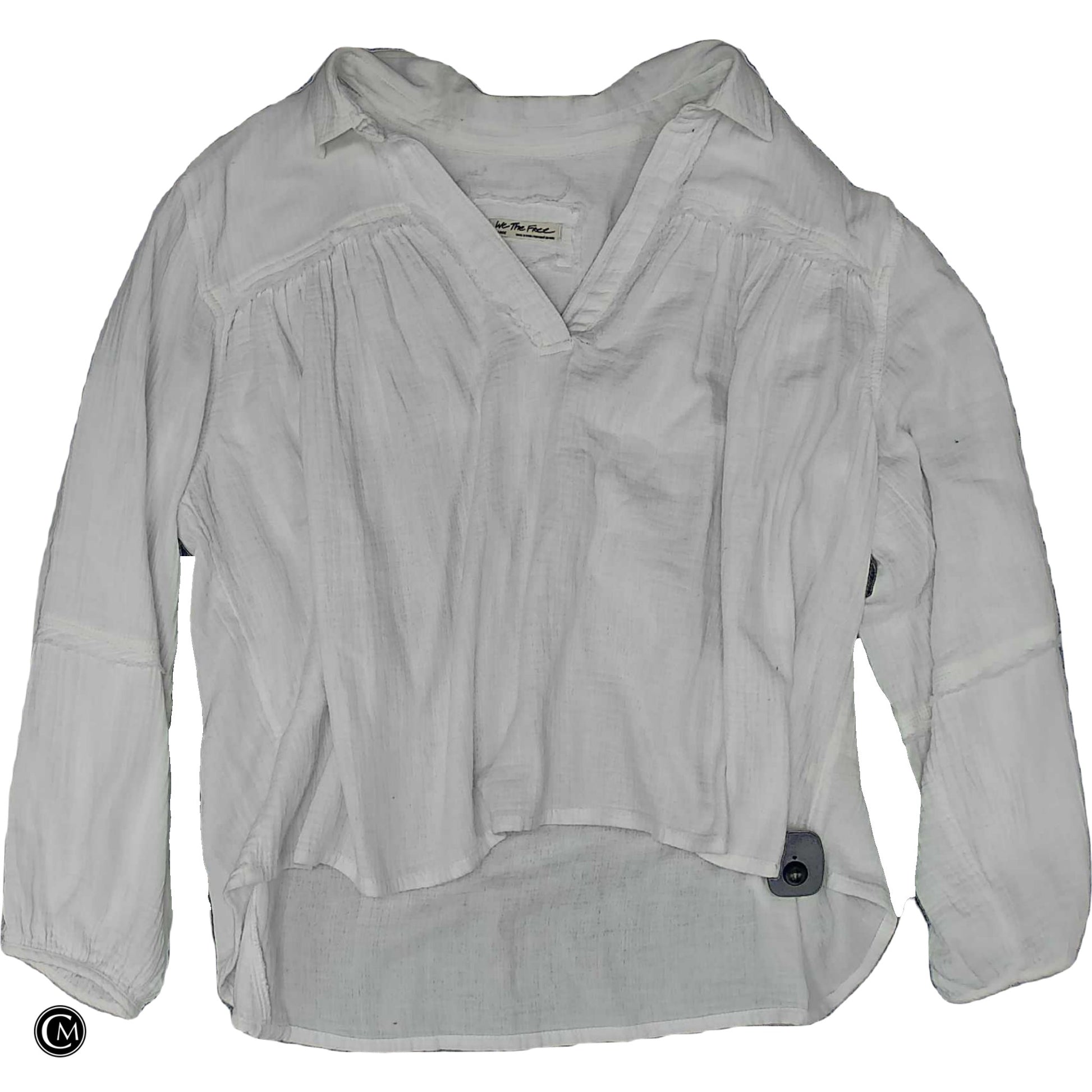 Top Ls By We The Free In White, Size: L image 1