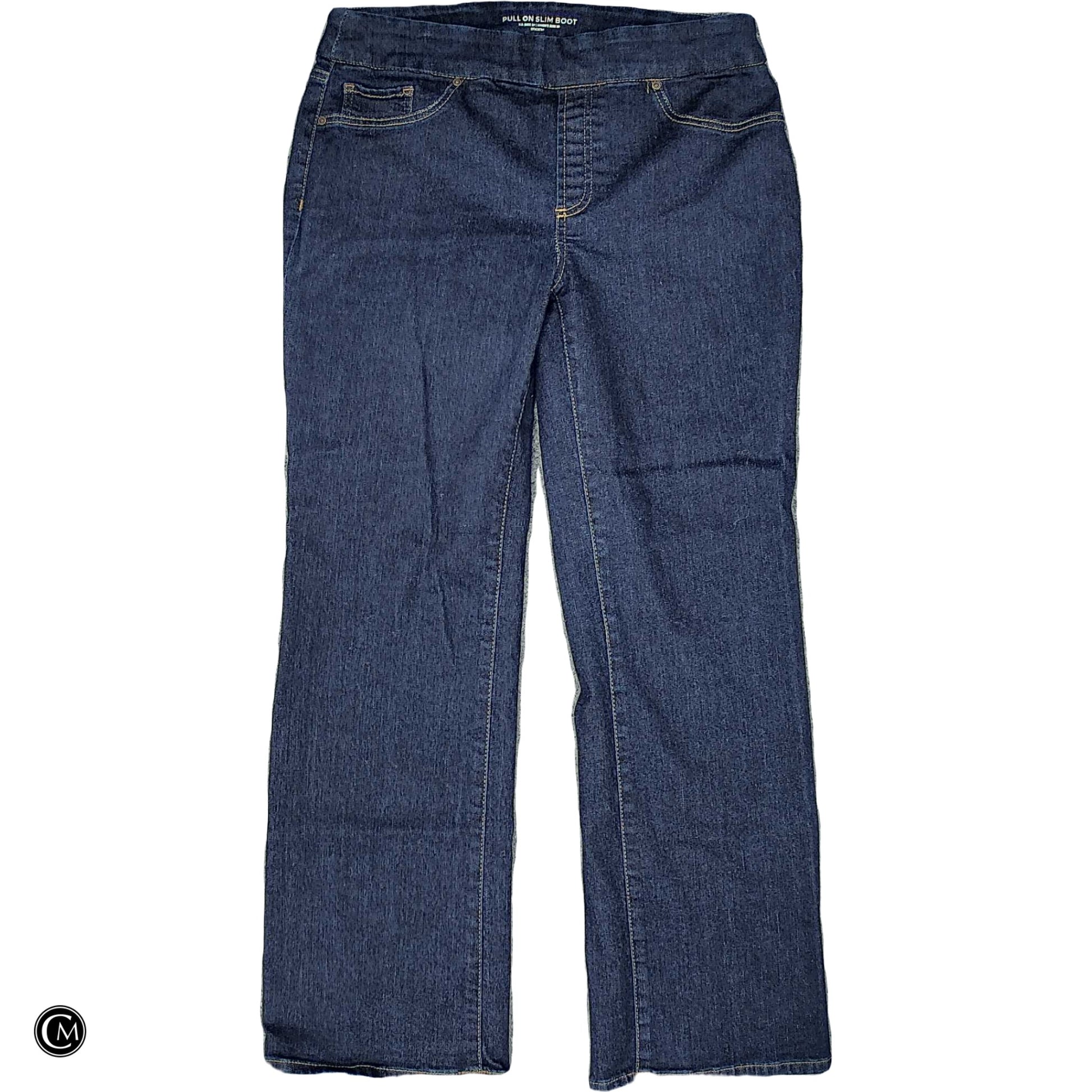 Jeans Boot Cut By Chicos In Blue Denim, Size: 8p image 1