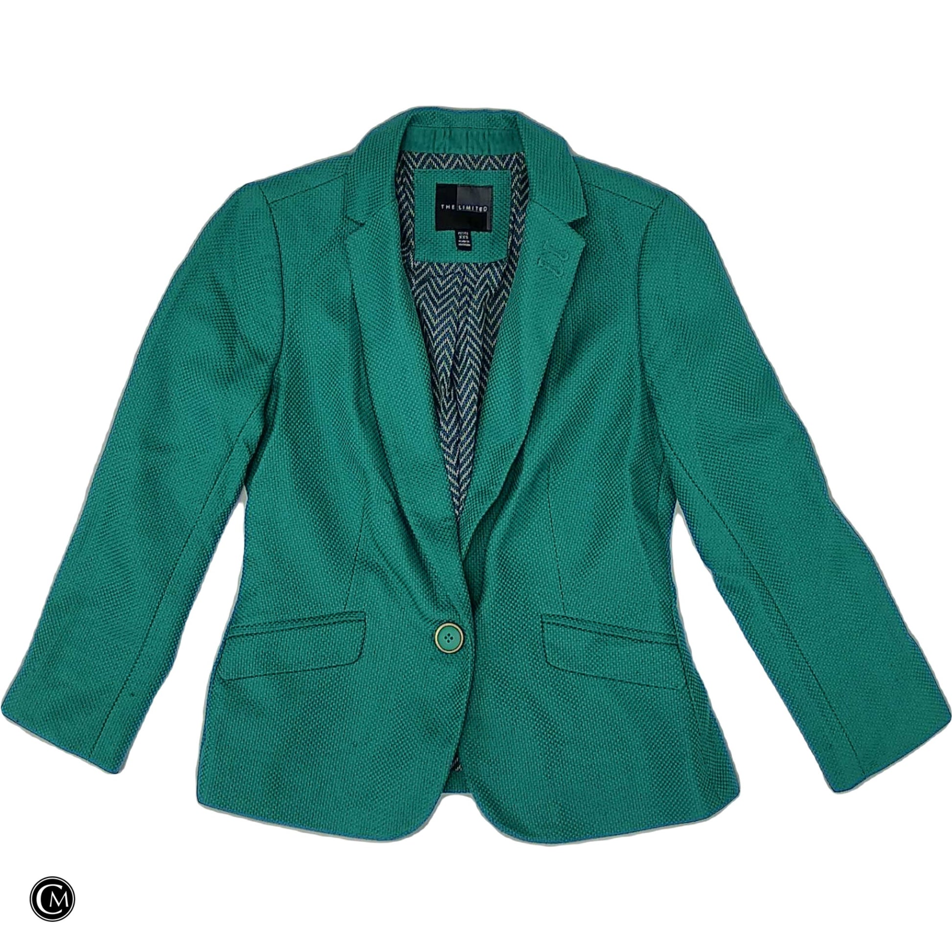 Blazer By Limited In Green, Size: Xxsp image 1