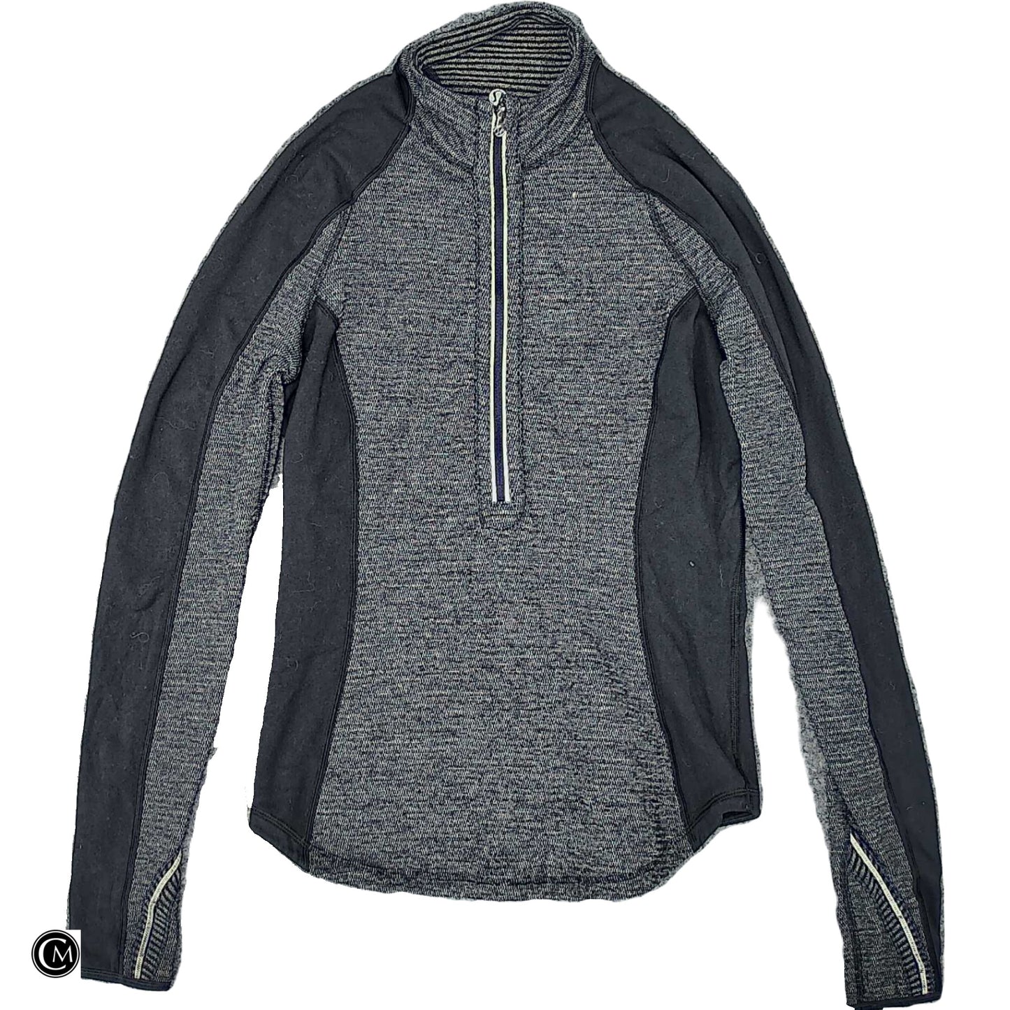 Athletic Jacket By Lululemon In Grey, Size: S image 1