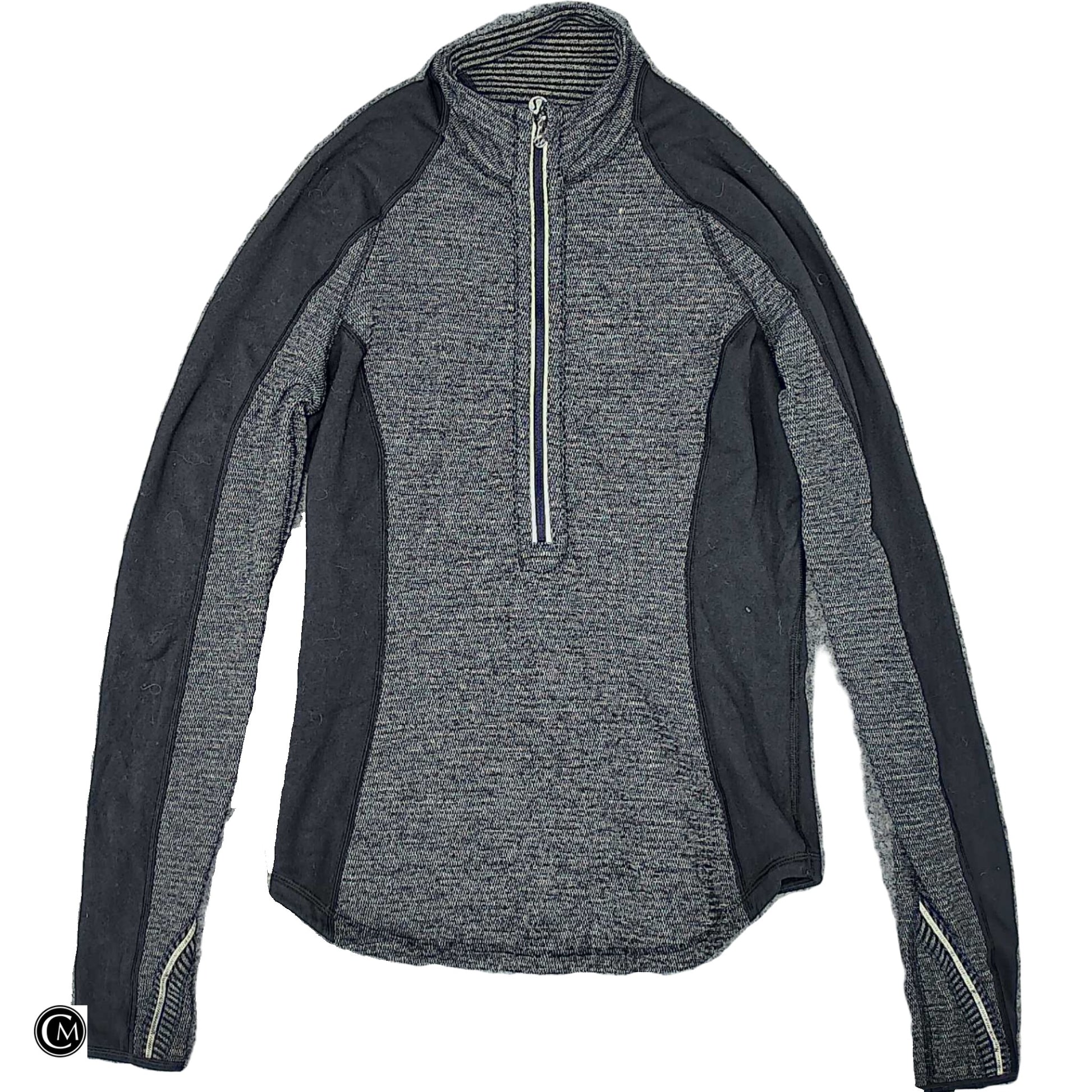 Athletic Jacket By Lululemon In Grey, Size: S image 1