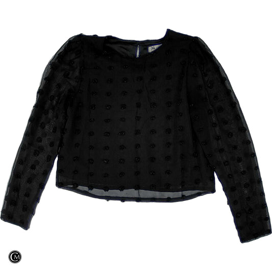 Blouse Ls By She + Sky In Black, Size: S image 1