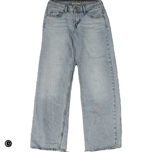 Jeans Wide Leg By Levis In Blue Denim, Size: 4 image 1