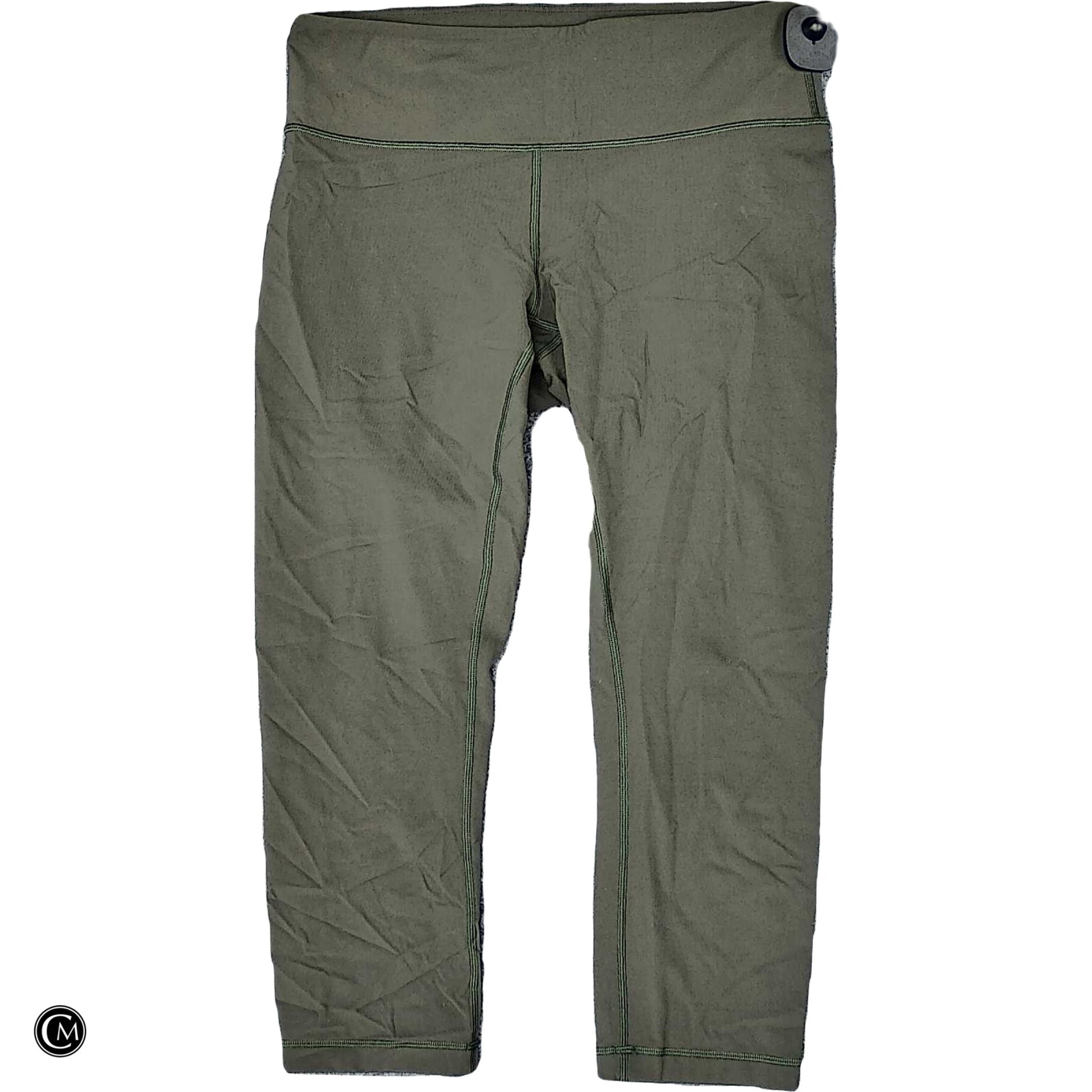 Athletic Leggings By Lululemon In Green, Size: M image 1