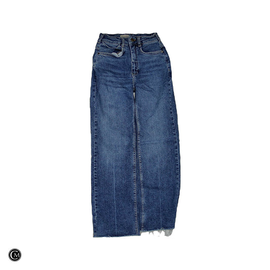 Jeans Straight By Pilcro In Blue Denim, Size: 0 image 1