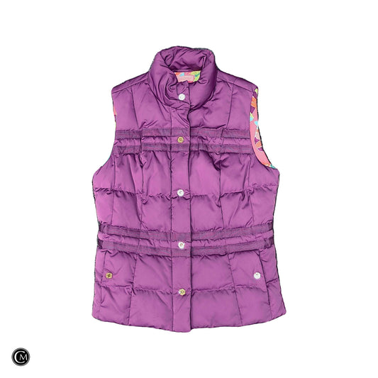 Vest Designer By Lilly Pulitzer In Purple, Size: S image 1