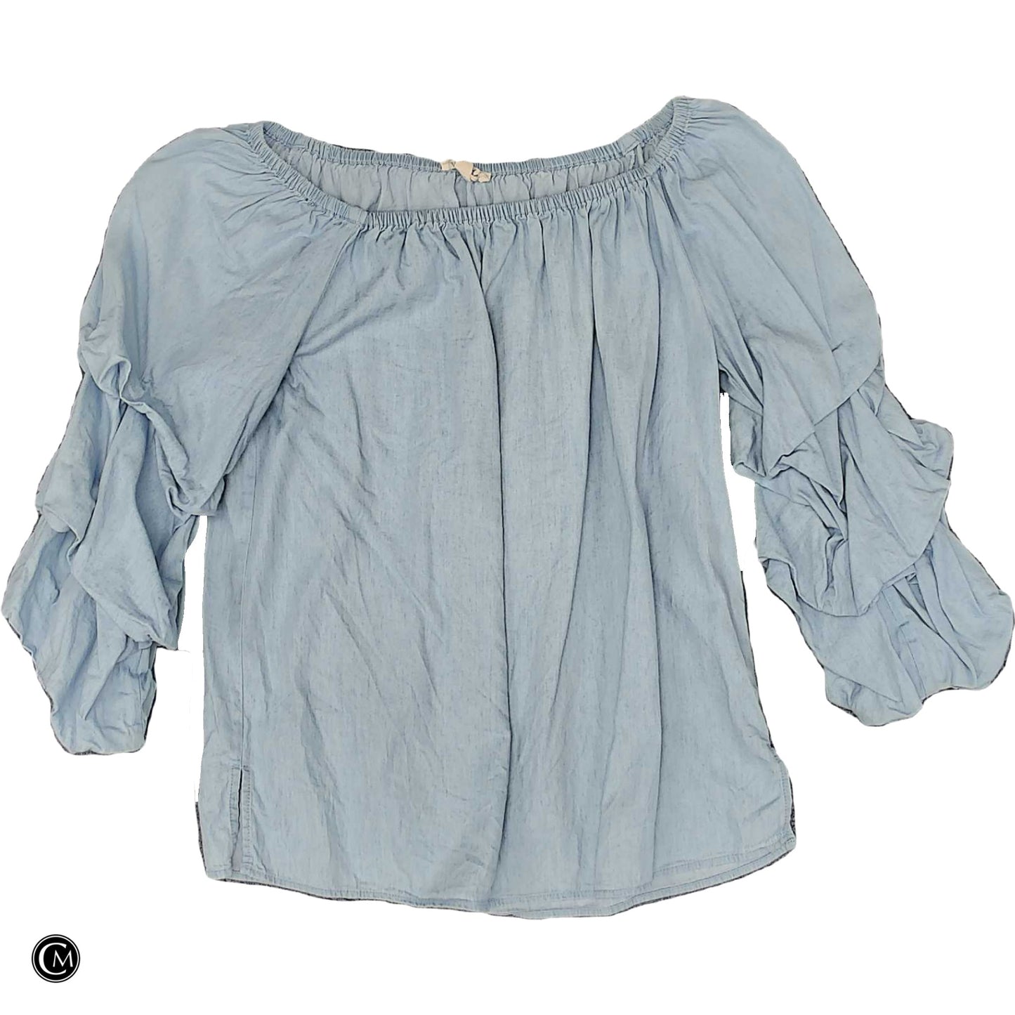 Top Ls By Jane And Delancey In Blue Denim, Size: Xs image 1
