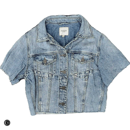 Jacket Denim By Hidden In Blue Denim, Size: Xs image 1