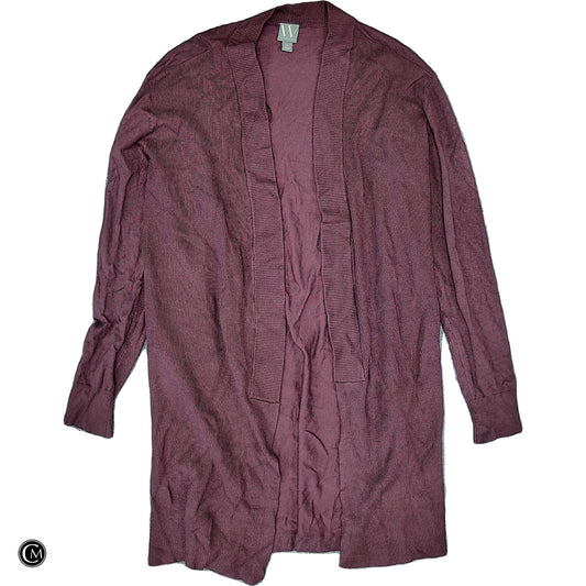 Cardigan By Worthington In Maroon, Size: M image 1