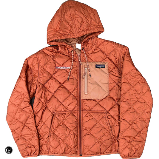 Jacket Puffer & Quilted By Patagonia In Orange, Size: M image 1