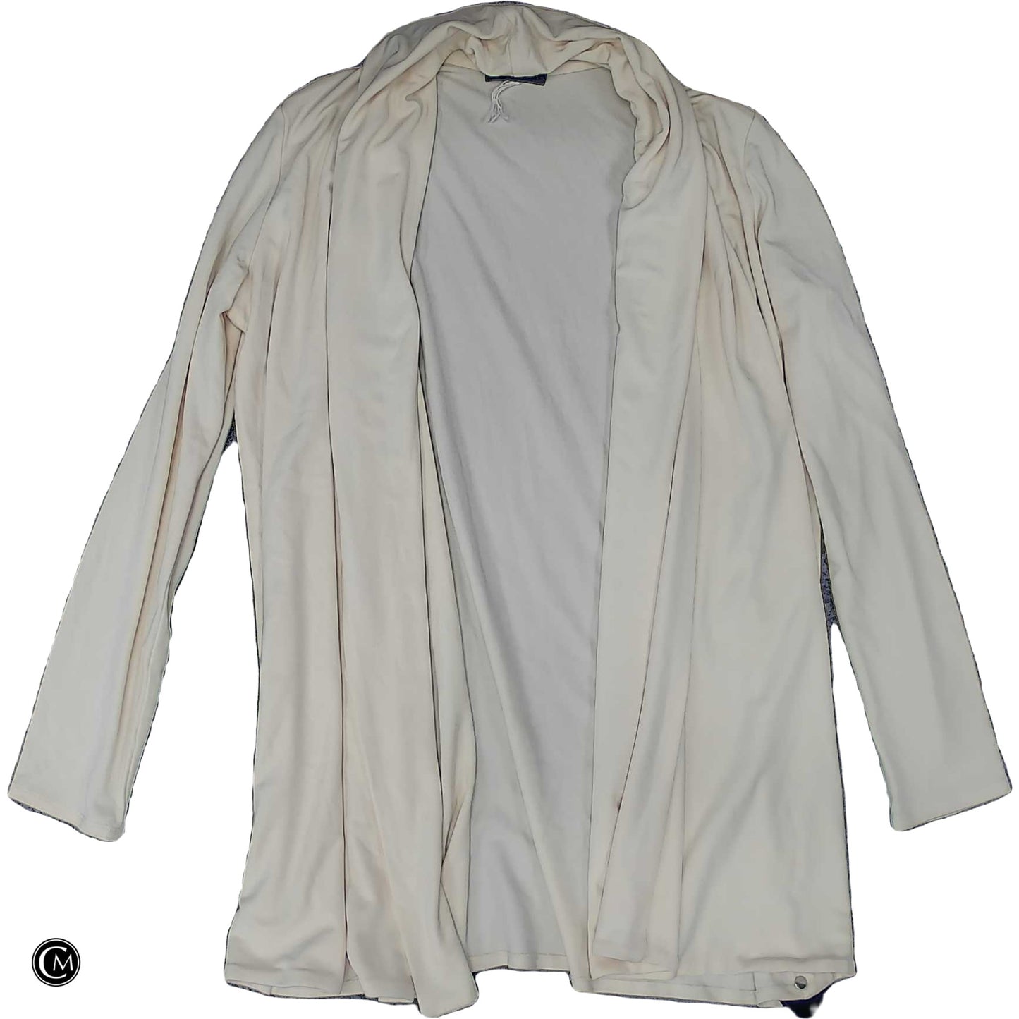 Cardigan Designer By The Row In Cream, Size: L image 1