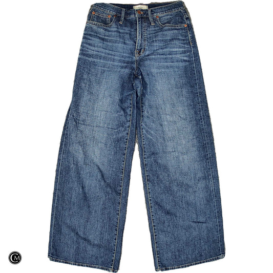 Jeans Wide Leg By Madewell In Blue Denim, Size: 6 image 1