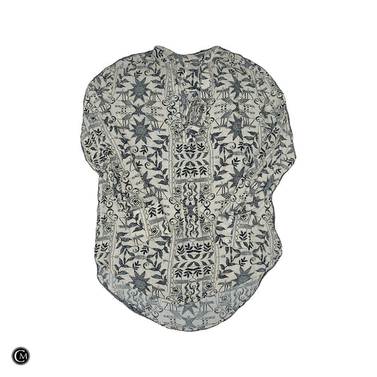 Top Ls By Free People In Black & Cream, Size: L image 1